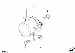FOG LIGHTS diagram for BMW 3 Series E46 325Ci
