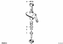 Robinet de carburant-Everbest diagram for BMW R50/5-R90S 69-76 R50/5