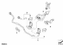 Serbatoio aerazion.valvola diagram for BMW 7 Series E65 760i