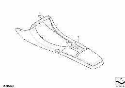 INDIVIDUAL CENTER CONSOLE diagram for BMW Z8 E52 Z8