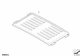 Ind. dach przesuwno-uchylny diagram for BMW 7 Series E65 745i