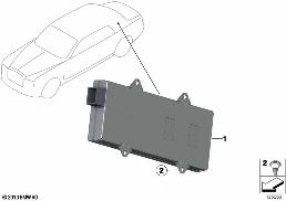 Anténní tuner diagram for BMW Rolls-Royce Phantom RR1 Phantom