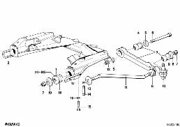 FRONT AXLE SUPPORT/WISHBONE