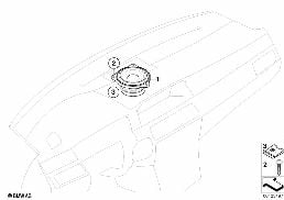 COMPONENTS TOP-HIFI INSTRUMENT PANEL