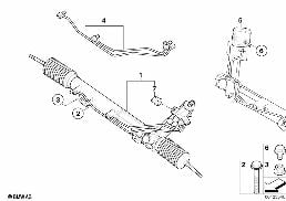 HYDRO STEERING BOX diagram for BMW X5 E53 4.6is
