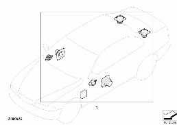Système Sound Modul diagram for BMW 5 Series E39 525td