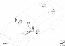 SOUND MODUL SYSTEM diagram for BMW 3 Series E46 318i