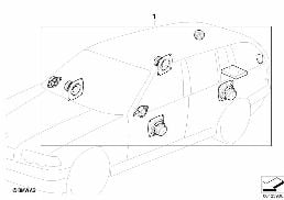 SOUND MODUL SYSTEM diagram for BMW 3 Series E46 318d