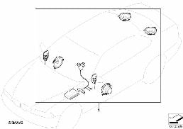 SOUND MODUL SYSTEM diagram for BMW 3 Series E46 323Ci