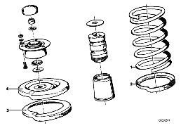 COIL SPRING/GUIDE SUPPORT/ATTACH.PARTS