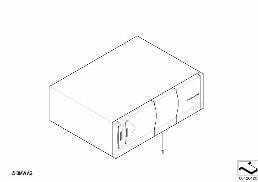 CD PLAYER/CHANGER ALPINE W/I-BUS diagram for BMW 3 Series E36 323i