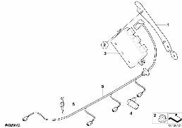 PARK DISTANCE CONTROL (PDC) diagram for BMW Z4 E86 M3.2