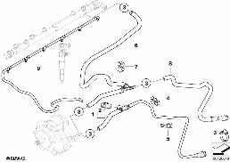 FUEL PIPES / MOUNTING PARTS