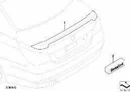 M PERFORMANCE REAR SPOILER