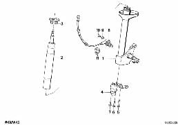 FRONT SPRING STRUT/SHOCK ABSORBER