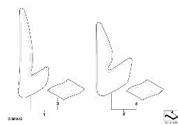 MUD FLAPS diagram for BMW 3 Series E46 318i