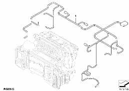 SET OF CABLES FOR AUTO. AIR CONDITIONING