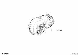 FINAL DRIVE (FRONT AXLE) diagram for BMW 3 Series E30 325ix