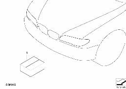 Kompletteringssats Bi-xenon-ljus diagram for BMW 3 Series E46 318Ci