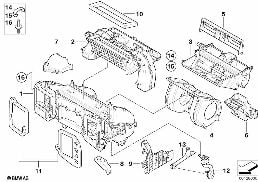 HOUSING PARTS AUTOMATIC AIR CONDITIONING