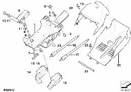 Colonne de direction-regl. Electr. diagram for BMW 5 Series E39 525td