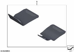 Tapis de sol City diagram for BMW Z4 E85 2.5i