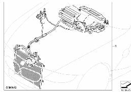 Kit climatiseur automatique diagram for BMW Z4 E85 2.5i