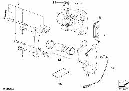 FRONT BRAKE PAD WEAR SENSOR