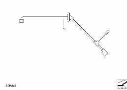 WIRING HARNESS TRANSMISSION DXC diagram for BMW 3 Series E91 LCI 320xd