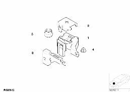 B+ TERMINAL POINT, ENGINE COMPARTMENT diagram for BMW 3 Series E46 318i