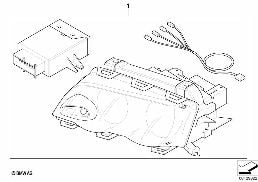 RETROFIT KIT CORNERING LIGHT diagram for BMW 3 Series E46 318i