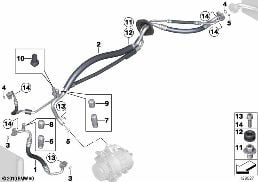 Chladicí potrubí diagram for BMW Rolls-Royce Phantom RR1 Phantom