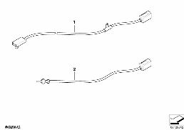 Antennledning Radio diagram for BMW 3 Series E46 318ti