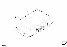 CONTROL UNIT, TRANSFER BOX diagram for BMW X5 E53 4.8is