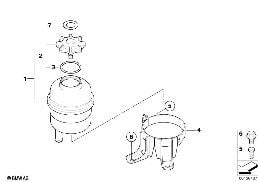 Oliehuis / Onderdelen diagram for BMW X3 E83 3.0i