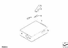 Sistema de TV diagram for BMW X3 E83 2.0i