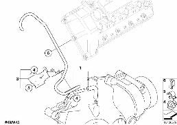 Przekł. przedniej osi-odpow./Nap. 4 k diagram for BMW X5 E53 4.8is