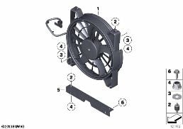 Ventilatore complementare diagram for BMW Rolls-Royce Phantom RR1 Phantom