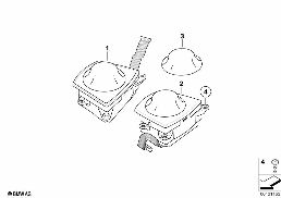 Kontroler diagram for BMW 7 Series E65 745i