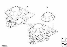 Kontroler diagram for BMW 7 Series E65 745i