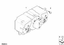 CONTROL UNIT LIGHTS diagram for BMW 6 Series E64 LCI 650i
