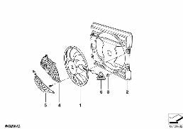 PUSHER FAN diagram for BMW 3 Series E46 330xd