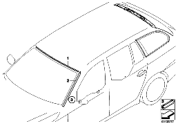 WINDOW MOUNTING PARTS