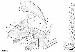 Pokrywka zamykająca/Korek zamykający diagram for BMW X3 E83 LCI 2.0d
