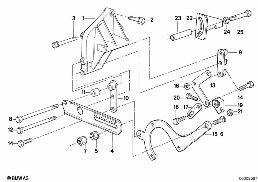 HYDRO STEERING-VANE PUMP/BEARING SUPPORT