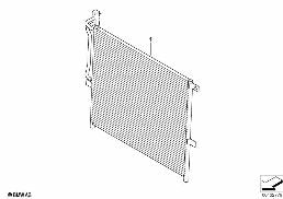 CONDENSER AIR CONDITIONING diagram for BMW 3 Series E46 318i