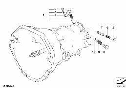 S6S 420G innere Schaltungsteile diagram for BMW 3 Series E46 M3