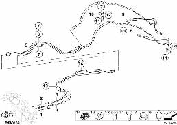 ADD-ON PARTS/DYNAMIC DRIVE diagram for BMW 5 Series E60 530i