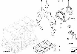 ENGINE BLOCK MOUNTING PARTS