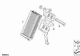 AMPLIFIER/BRACKET INDI. AUDIO SYSTEM diagram for BMW 5 Series E61 LCI 530d